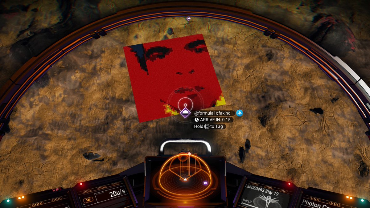 formula1ofakind's tweet photo. It’s hard not to be egocentric about this but @RolandOberheim the scale of this #NextLevelCreative is truly magnificent when you see it “irl” so to speak … #NMS #NoMansSky #ps5share #VirtualPhotoTop #HelloGames #VirtualPhotography  @hellogames #HelloGames @NMSCord #FeaturedBases https://t.co/xQNXdqiPJx
