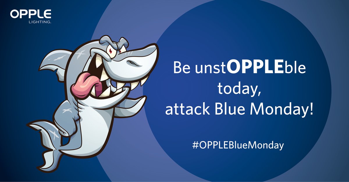 It’s #BlueMonday, apparently the most depressing day of the year, but not for us!
Let’s attack the Monday blues together and be unstOPPLEble!

#OPPLEBlueMonday