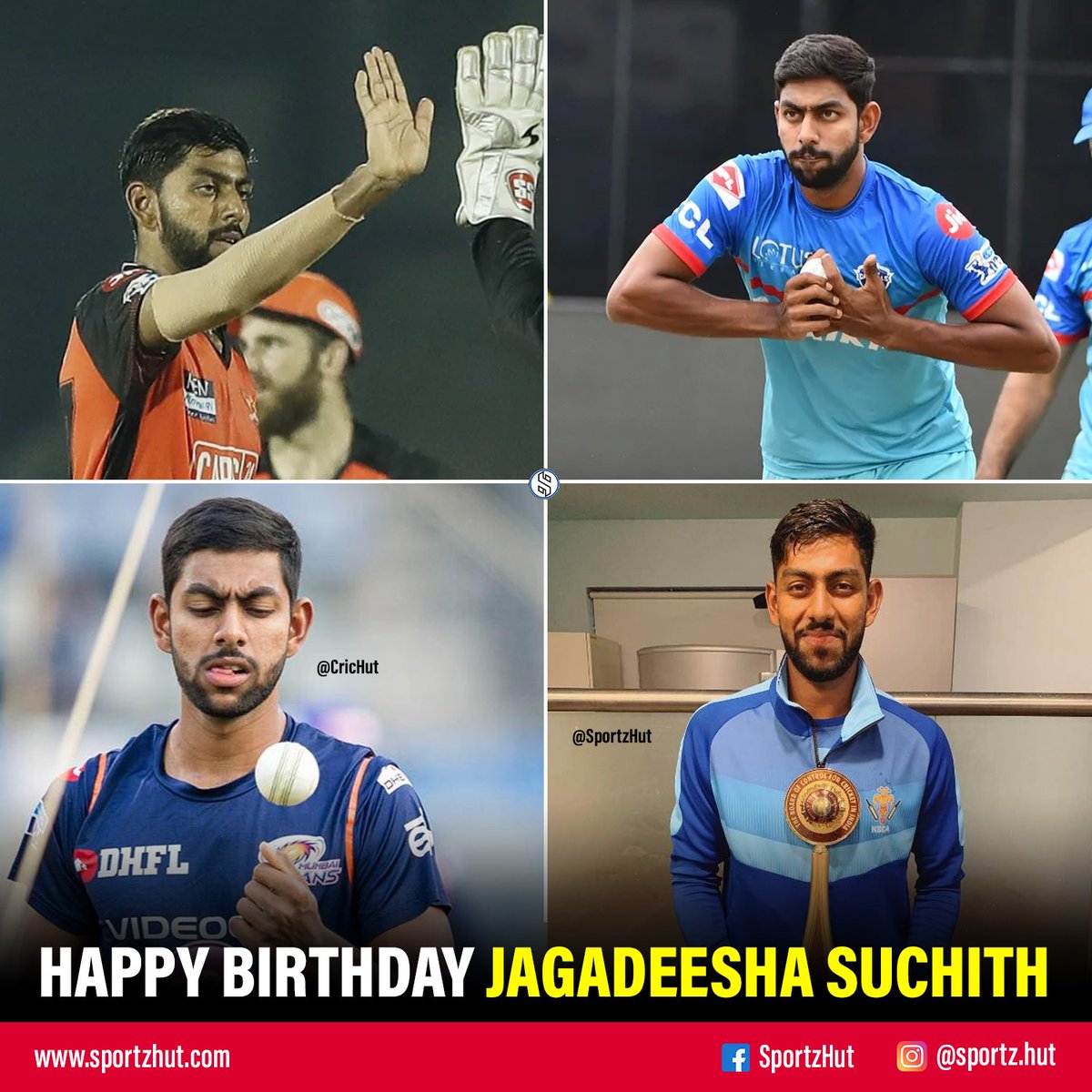 sportz_hut's tweet photo. Happy Birthday Jagadeesha Suchith💙✨
#HappyBirthdayJagadeeshaSuchith #HappyBirthday #JagadeeshaSuchith #Suchith #India #Teamindia #IPL #MI #SRH #IPL2023 https://t.co/HDzDB6iAtx