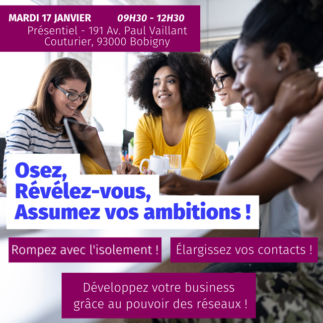 CCI_93's tweet photo. 📌[ÉVÈNEMENT]
⏳[J-1] Pour vous inscrire✍ et découvrir l'événement dédié à l'entrepreneuriat au féminin ! 👩
📆 Mardi 17 janvier
🕑 09H30 - 12H30
📍@CCI_93
💪 @FCEFrance
👉 3 Tables rondes
✍ https://t.co/lavCuLvIUA
#CCI93 #entrepreneuses #osez #entreprises #cheffe #féminin https://t.co/kFttHTaEls