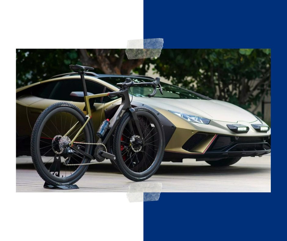 abcmoteur's tweet photo. Après le fauteuil de gamer, #Lamborghini nous dévoile son vélo ! 🚲 https://t.co/kA8CANktrt