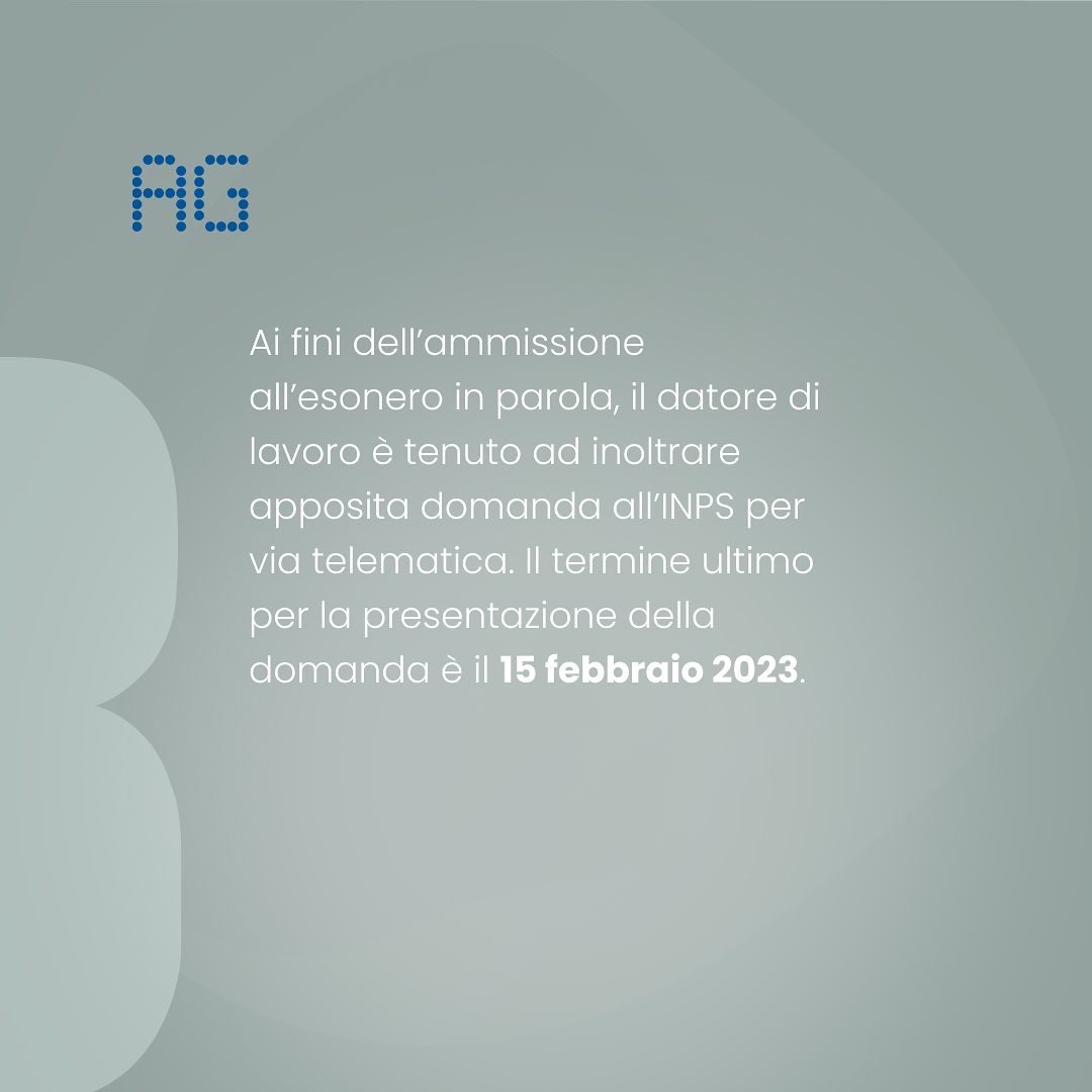 #AGNova
L’INPS offre indicazioni operative su come fruire l’#esonerocontributivo nella misura massima di 50mila euro annui a beneficio delle imprese che abbiano ottenuto entro il 31/12/22 la certificazione del sistema gestionale per le pari opportunità. 
bit.ly/3ZxW5xv