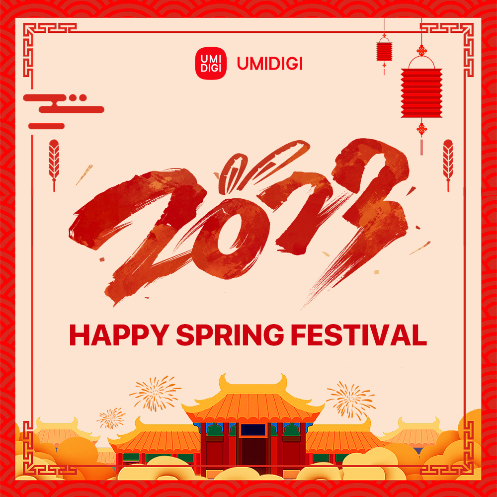 umidigi's tweet photo. 🥳🥳From Jan. 20th to Jan. 29th is our Holiday! #China #SpringFestival #Umidigi #A13ProMax5G #AbleBudsFree #G1C1Max #BISON2 #F35G #BISONGT25G https://t.co/TavQqxsJws