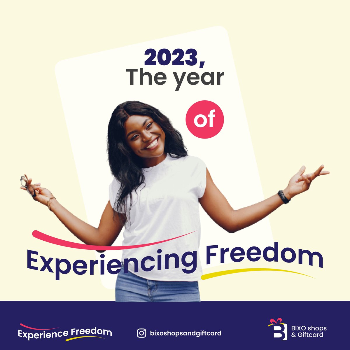 If you still haven't decided your new year's resolution, here is your cue. 2023 is the year to
experience freedom with transactions, shopping and
gifting. It's the year to #ExperienceFreedom Click the
link on our bio for more!
#BSGC #Mastercard #prepaidcard #prepaidcards
#Fintech