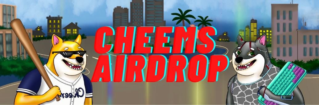 💧 Cheems Token Airdrop 💧

🏆 Task:          ➕  2,1 Million CHEEMS for 10,000 random participants each

👨‍👩‍👧 Referral:   ➕  5000 USDT for top 30 referrers

🔛 Airdrop Link &amp; Information: t.me/AirdropStar/54…

#cryptocurrency #Airdrop #BSC #Bitcoin #USDT #CHEEMS #Airdropstario