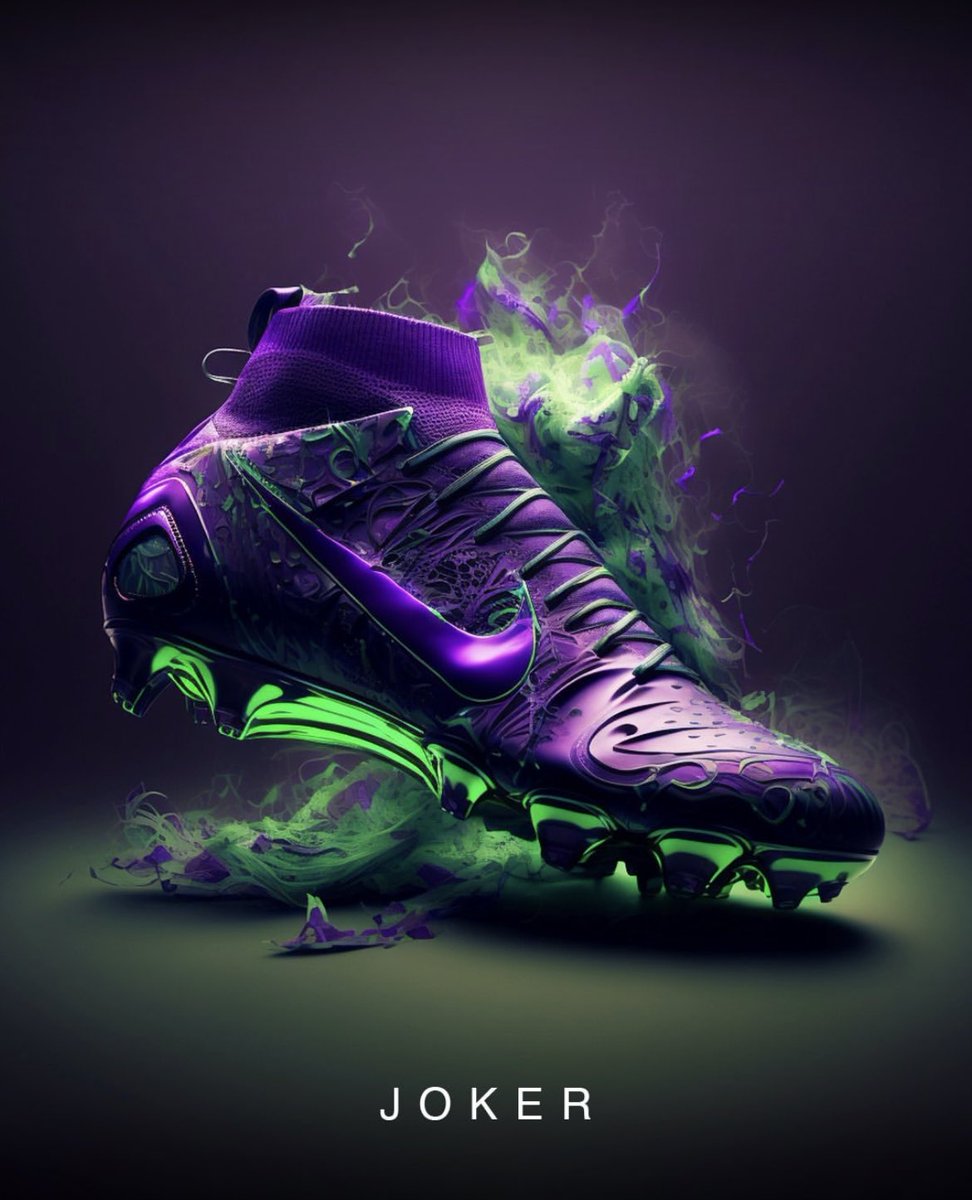 Footballtweet's tweet photo. These boots inspired by Marvel and DC Comics characters. 🤩 

📸 IG/jed.ai.master https://t.co/qrZfcaaL8f
