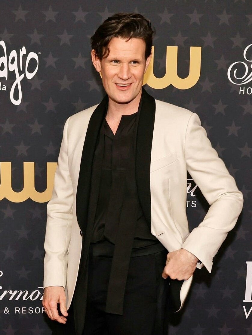 lnfosSeriesFR's tweet photo. #PHOTOD Matt Smith aux #CriticsChoiceAwards https://t.co/qKTwCnNPkb