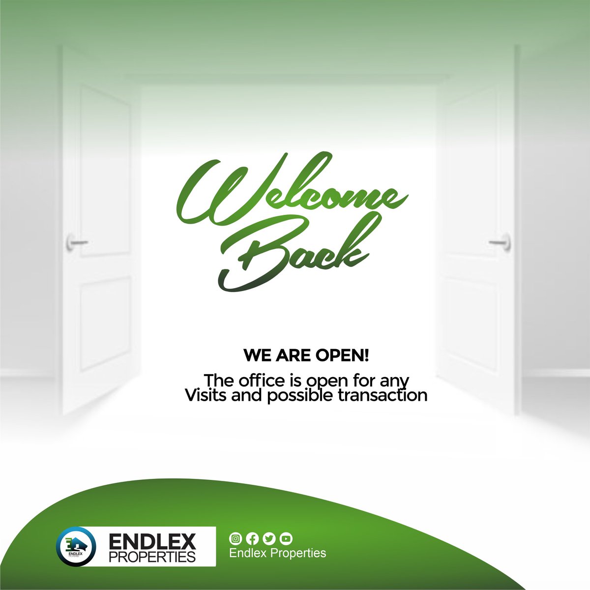 EndlexGroup's tweet photo. We are officially set and open!
And this year we are ready and back to give all our customers, investors, subscribers and partners the best service and delivery this year!
.
.
#new #monday #open #we #endlexproperties #2022 #Survivor https://t.co/8vTlWGw2Or