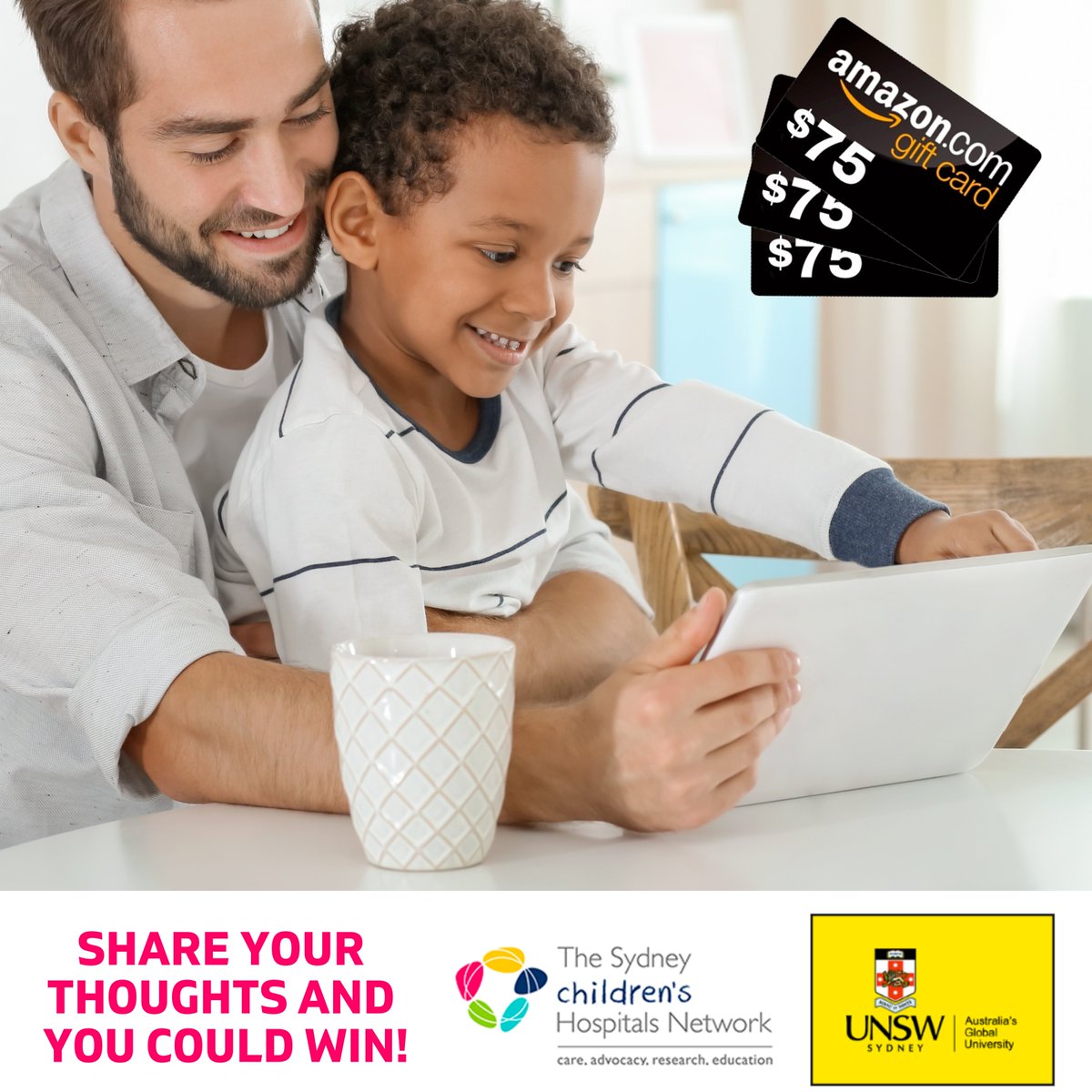 Parents of kids 6-17 years, <a href="/UNSW/">UNSW</a> is running an online study to understand how kids feel about images used in hospitals etc. #win $75 Amazon gift cards for participating 👉 bit.ly/3jW562T | <a href="/nkasparian/">Dr. Nadine Kasparian</a> <a href="/katelynflips/">Katelyn Phillips</a> <a href="/CincyKidsHeart/">Cincinnati Children's Heart Institute</a> #science #childhealth #paediatrics