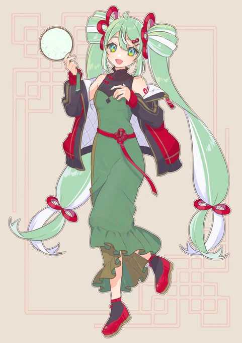 ネオチャイナミクちゃん#初音ミク 
