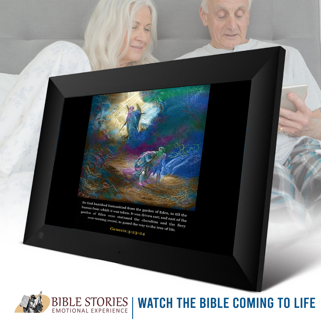 biblestoriesart's tweet photo. Visualize connection with the spirit world in your home. You also have the opportunity to renew subscription every month and expand the visualization area.
#digitalpainting #DigitalFrames #BibleArt #evangelist #BibleStories #BibleVerse https://t.co/cpEzfJ9nzW