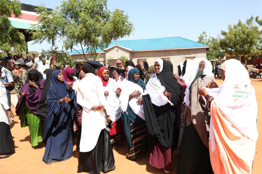 MohamedAKhalif's tweet photo. We have landed in the Ramo, Mandera North  sub-county and started the program as planned. Thank you all for joining us today to witness this event of immense importance for our youth, parents, and the education sector. https://t.co/MQ3R43OUsi