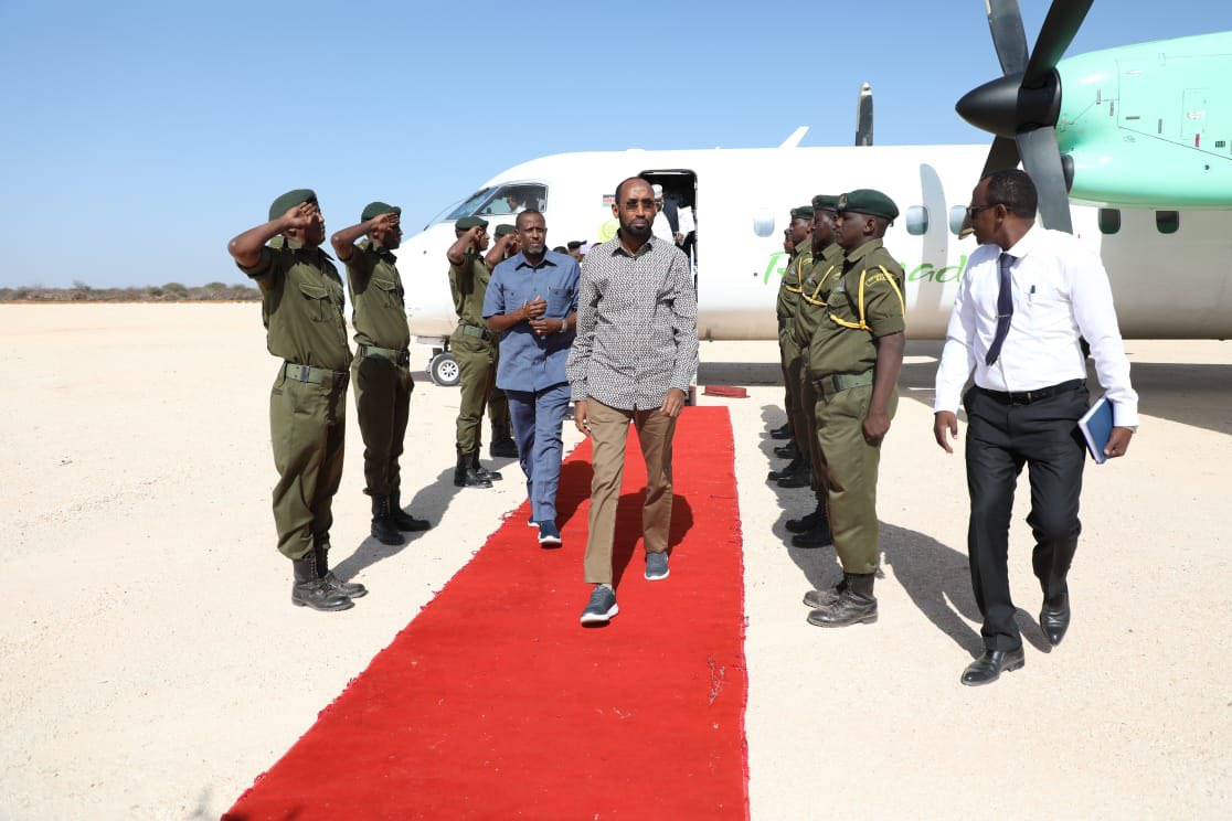 MohamedAKhalif's tweet photo. We have landed in the Ramo, Mandera North  sub-county and started the program as planned. Thank you all for joining us today to witness this event of immense importance for our youth, parents, and the education sector. https://t.co/MQ3R43OUsi