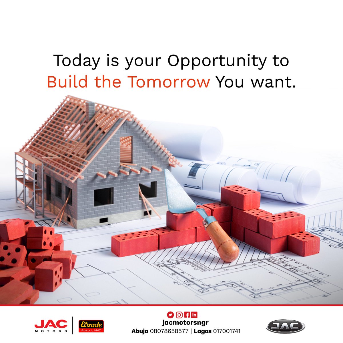 JACMotorsngr's tweet photo. Tomorrow is meant for the people who prepare today.
By failing to prepare, you are preparing to fail.

#jacmotors #elizadeautoland #mondaymotivation #elizadeautolandjacmotors #buildyourtomorrowtoday https://t.co/hHNEHgfFXw