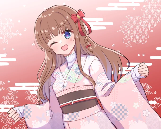 レースのブラウス #ちぇり絵 