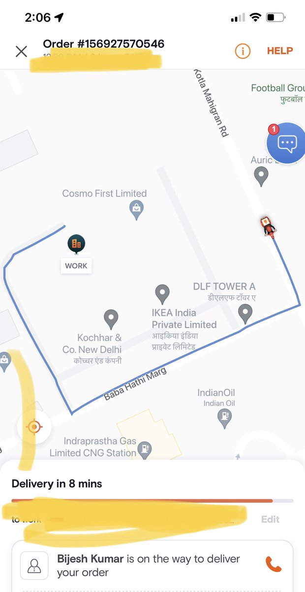 prastish11's tweet photo. @SwiggyCares @zomato wanna hear a joke? The @Swiggy delivery partner is waiting at my location for almost an hour, unable to deliver the order, and neither the swiggy team or I am able to contact him. 🤣 Except this isn’t a #joke it’s #irl https://t.co/vQr2rq1ebH