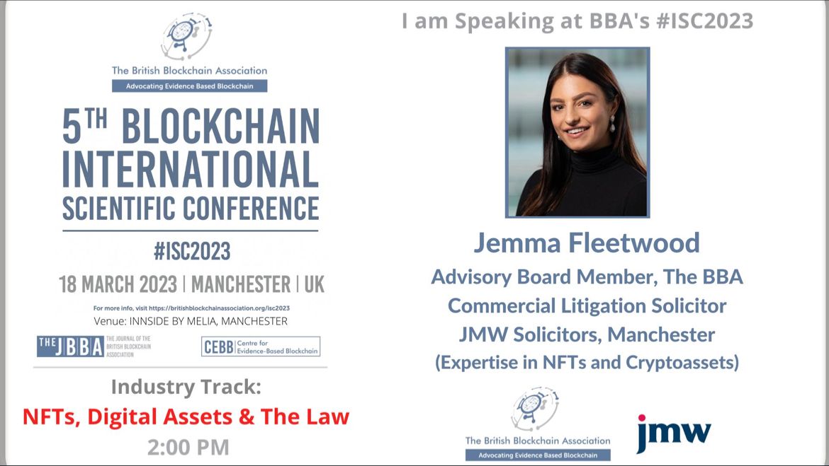 The British Blockchain Association (@brit_blockchain) on Twitter photo 🚀ISC2023 NEW SPEAKER ALERT:
🎤@lawyerjemma of <a href="/Brit_blockchain/">The British Blockchain Association</a>.
linkedin.com/posts/britishb…
✅ To hear and meet Jemma at the #ISC2023, register for the conference now at:
lnkd.in/eQJpiH6q
#Blockchain #Crypto #DeFi #DLT #DAO #NFT #Metaverse #leadership #legal #Bitcoin 🚀ISC2023 NEW SPEAKER ALERT:
🎤@lawyerjemma of <a href="/Brit_blockchain/">The British Blockchain Association</a>.
linkedin.com/posts/britishb…
✅ To hear and meet Jemma at the #ISC2023, register for the conference now at:
lnkd.in/eQJpiH6q
#Blockchain #Crypto #DeFi #DLT #DAO #NFT #Metaverse #leadership #legal #Bitcoin