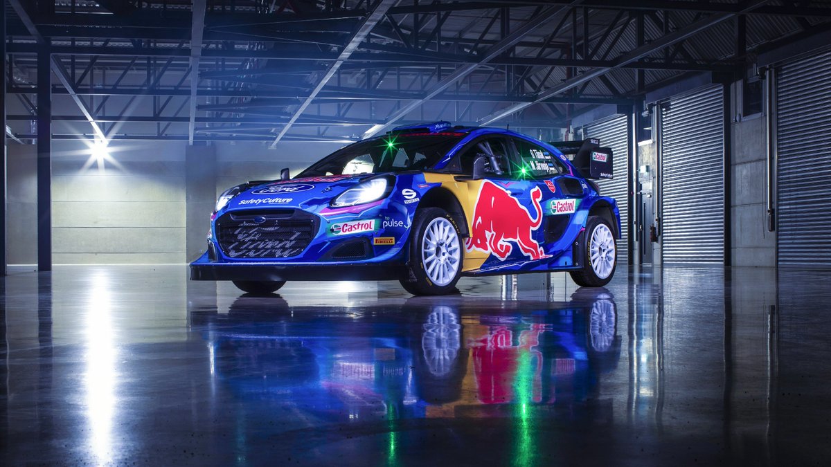 fernischumi's tweet photo. WRC 2023: M-Sport presenta los nuevos colores para su Ford Puma Rally1 #WRC https://t.co/lIc5W40xq2 https://t.co/7H6oKd8Z37