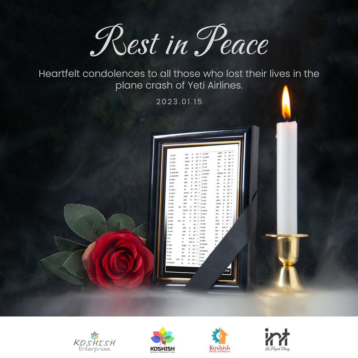 enterprise369's tweet photo. May their departed soul rest in peace in heaven.
#Koshishenterprises #followtofollow #followforfollowback #following #Animation #videoanimators #advertisingagency #branding #brand #graphicdesign #creative #creativeagency #webdesign #Advertising https://t.co/GpnoBkmGeE