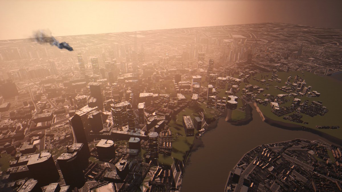 D4RTHV3DA's tweet photo. Battlefield 4: Somehow joined a bugged out round of Sunken Dragon.  There is a crazy amount of area to this map beyond the playable space. https://t.co/6eLmqkIih6
