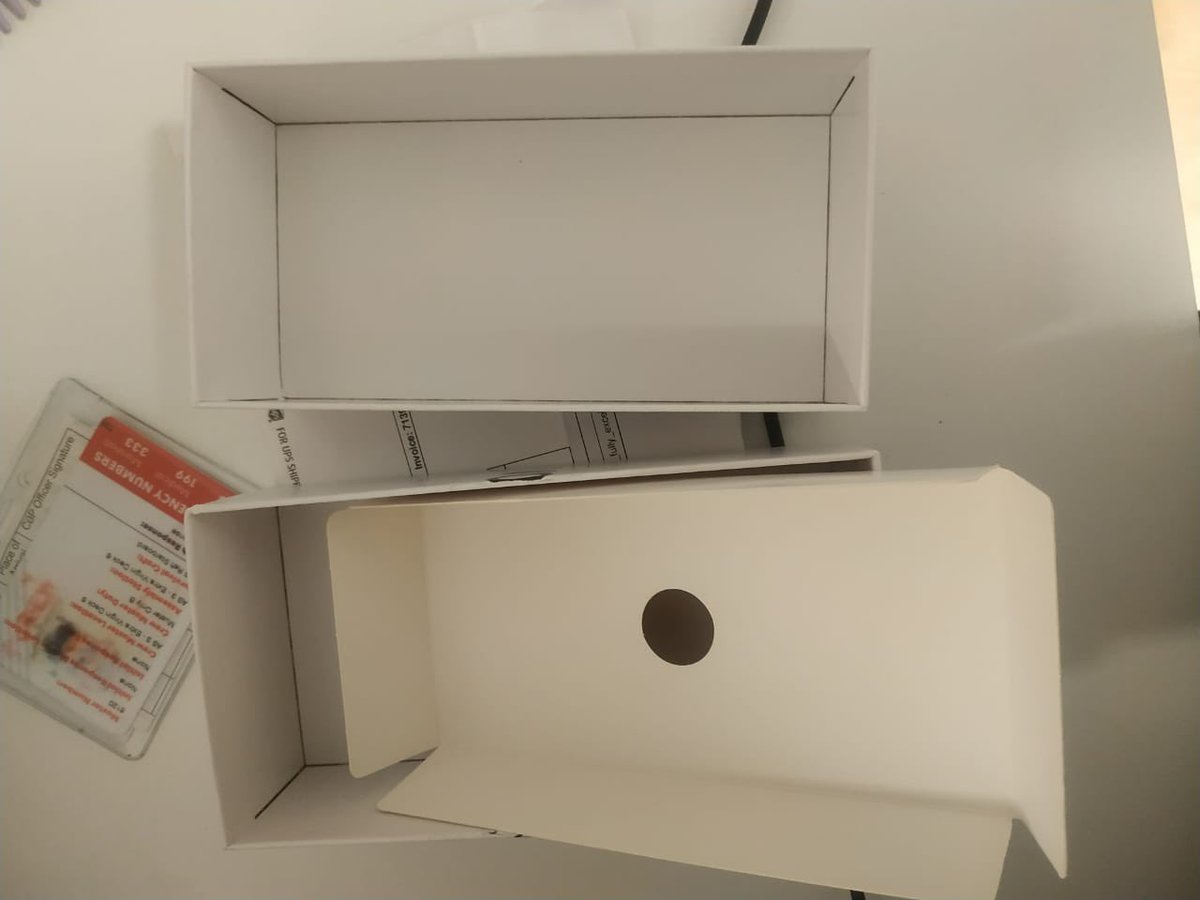 VarshaJ59's tweet photo. We are really disappointed as I ordered iPhone 11pro max through Amazon and box was empty. We complained by app but they said we can’t help you we contact courier they said it’s not their fault.kindly see https://t.co/y4bLelMMVF