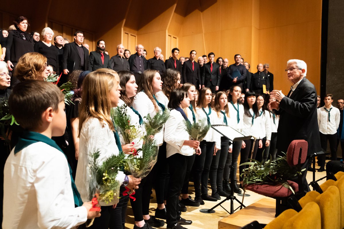 La familia del @cormadrigal ret tribut al seu fundador #ManuelCabero en el primer aniversari de la seva mort💫 Serà 📆DEMÀ al📍 @palaumusicacat (20:30h) 👉amb els cors d' @AgrCorMadrigal @CorAlbada i @CorAriadnaACM dirigits per @perelluis_ 🎟️ Entrades: bit.ly/Cabero