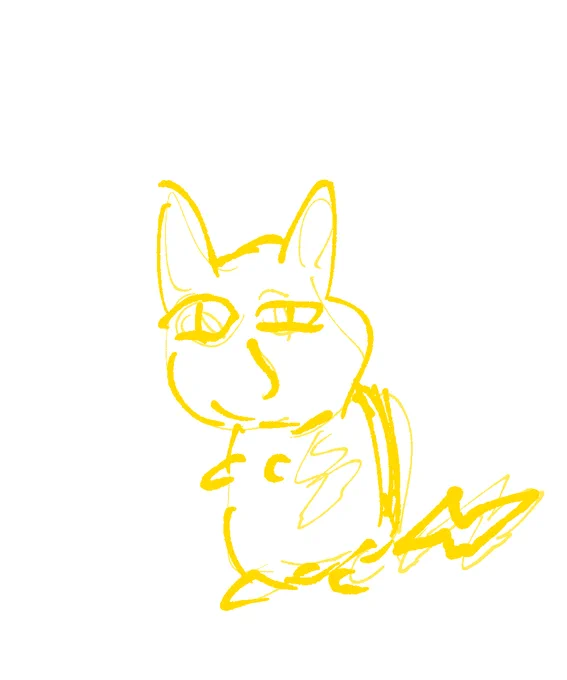 長男が描いたピカチュウと夫が描いたピカチュウと私が描いたレッピカ 