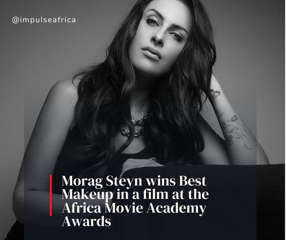 Morag Steyn wins Best Makeup in a film at the Africa Movie Academy Awards

Read more: bit.ly/3CQokxA 

<a href="/MoragSteyn/">MORΛG STEYN</a>