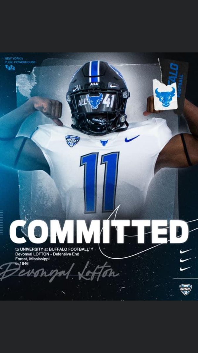 Jeffery02469084's tweet photo. In 2 more weeks @DevonyalL  #scottcounty #Forestbearcat #EMCC coming to @UBBullsNation @UBFootball https://t.co/guCvEcRtl3