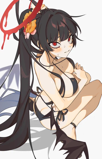 水着ツルギ#ブルアカ #ブルーアーカイブ 