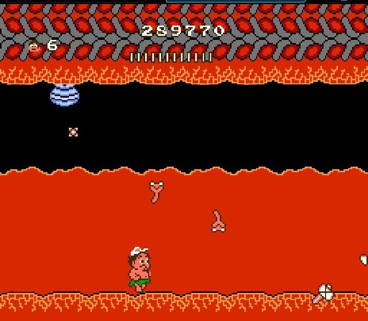 lester_summon21's tweet image. Let's finish it...(Full of Roller Coaster Emotions.)

Last is Grrrr...Dinosaur Island.

Battling some larva boss...very creepy and tough...also giant fly.

#NES #RetroGaming #AdventureIsland