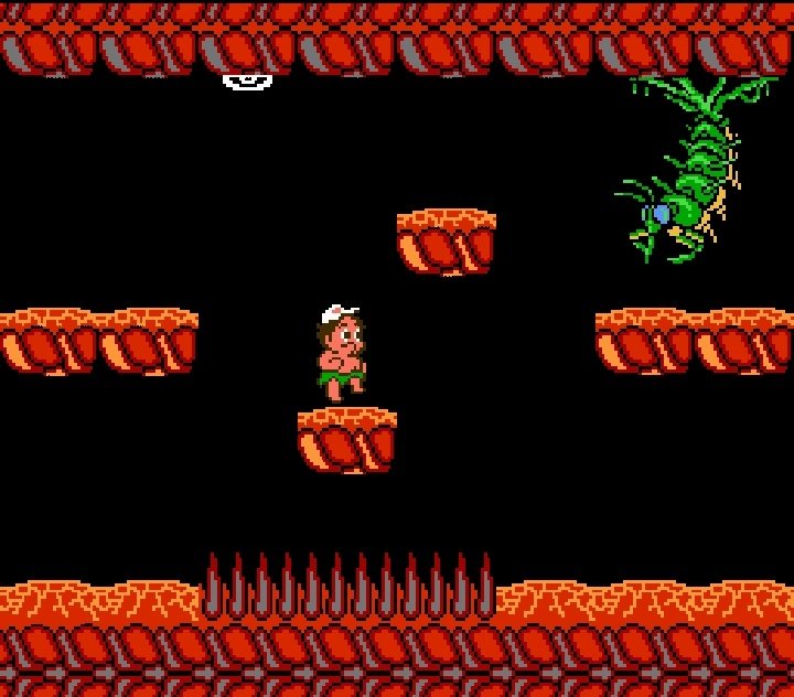 lester_summon21's tweet image. Let's finish it...(Full of Roller Coaster Emotions.)

Last is Grrrr...Dinosaur Island.

Battling some larva boss...very creepy and tough...also giant fly.

#NES #RetroGaming #AdventureIsland