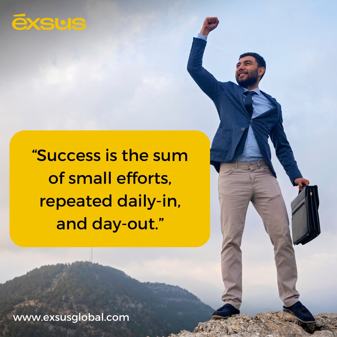 Exsushq's tweet photo. Every new day and every new week is an opportunity to plan for success.
#Monday #Success #Exsus https://t.co/kfVD5yG5Uo