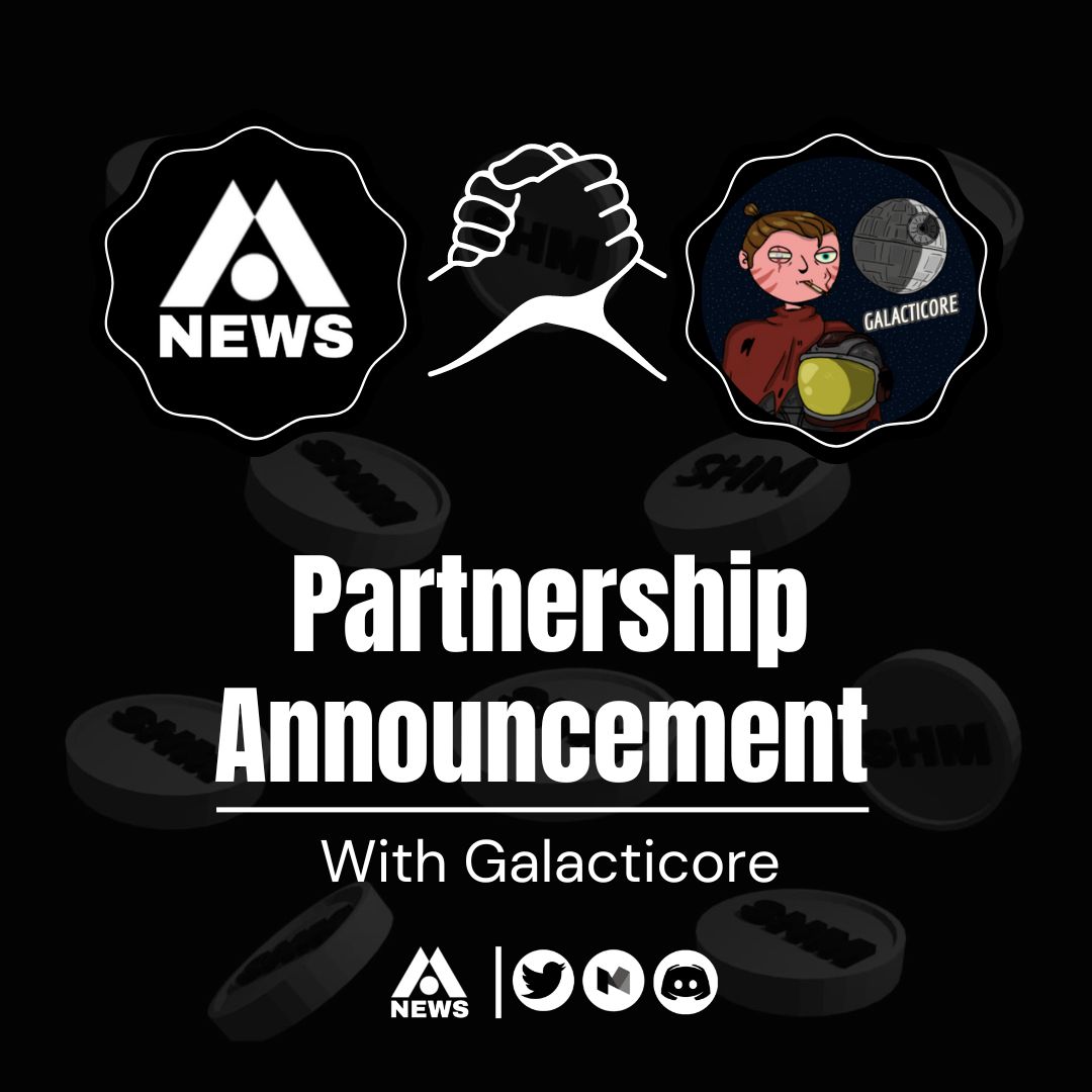 Partnership Announcement🚨
We are now an official News partner of 
<a href="/GalacticoreNFT/">Galacticore (Building on SHARDEUM)</a>
 . Here you can find the latest news and updates about the #GalacticoreNFT platform!

#LetsBuild Together

#shardeum #shardeumnews #shardeumchain #Galacticore #NFTs #shardeumnft