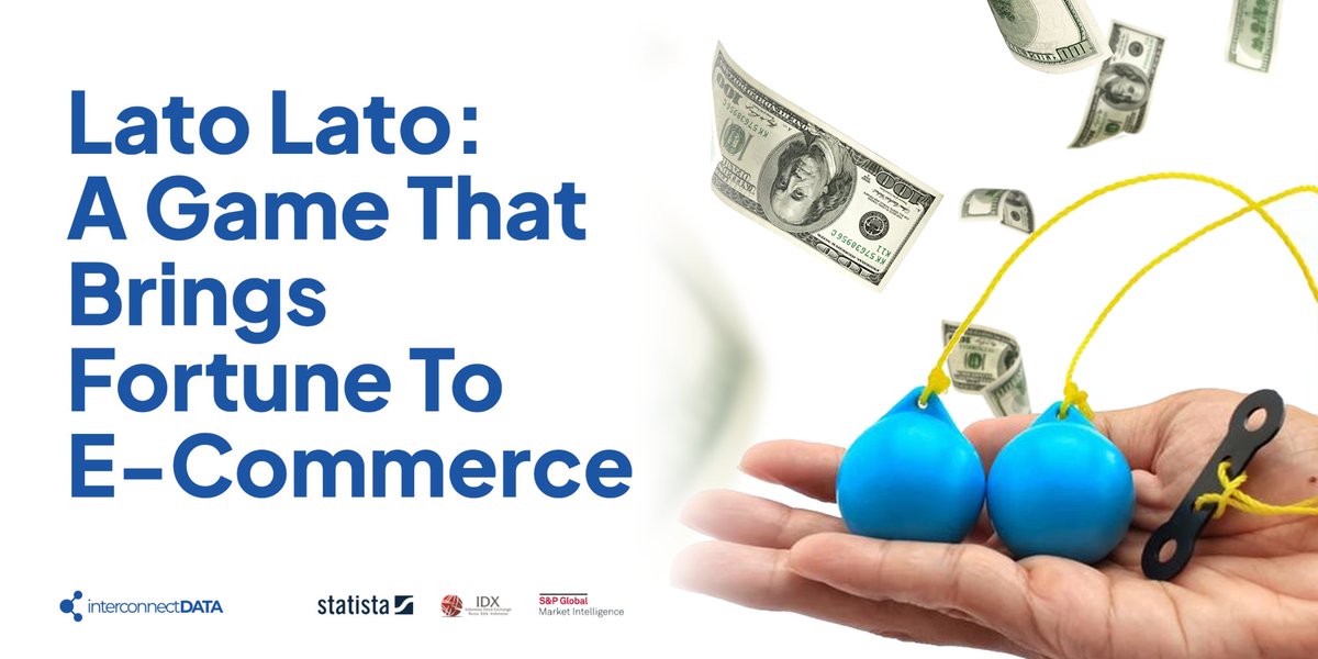 ICData's tweet photo. After it fixed its issue, in 1990 Lato Lato back to the market and now become the children's favourite game. Due to its popularity, InterconnectDATA found that there is an increase in selling on some e-commerce. #interconnectdata #authenticnetworkworldwide #data #latolato https://t.co/ZhaKbS2LAO