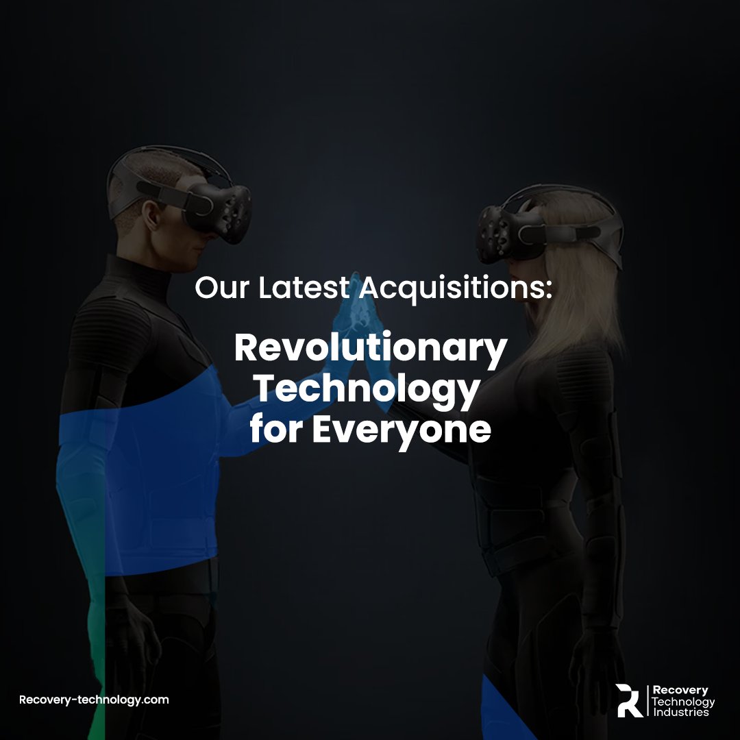 recoverytechind's tweet photo. Our Latest Acquisitions:
 Revolutionary Technology for Everyone https://t.co/XHvabZgAEX