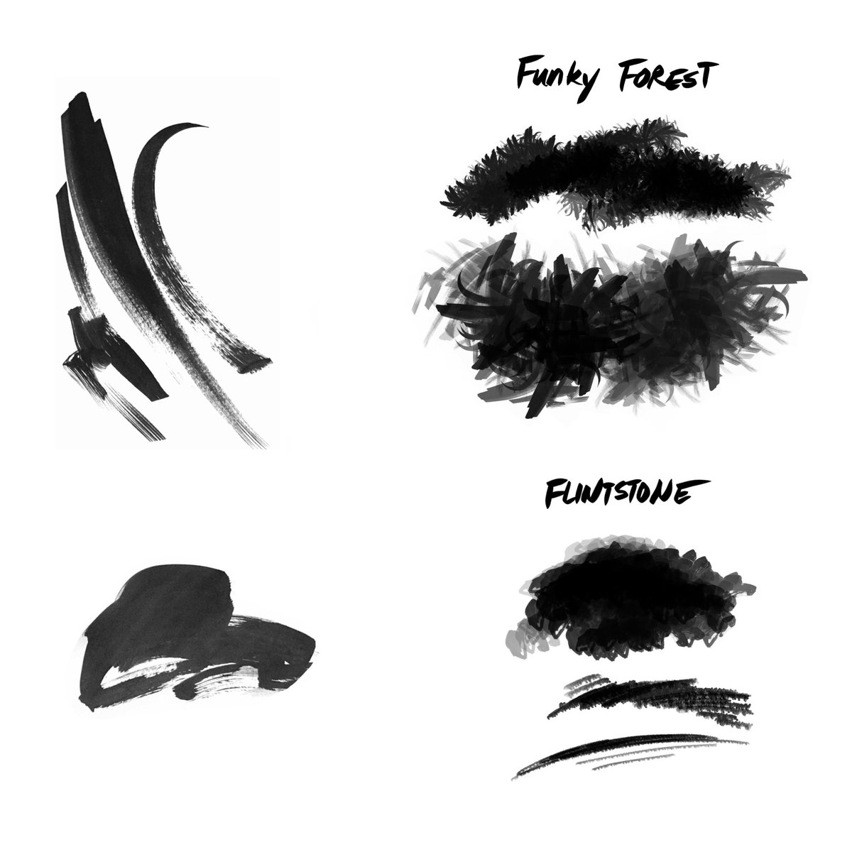 JUST LEARNED HOW TO MAKE BRUSHES FOR THE FIRST TIME. Feeling unstoppable. 