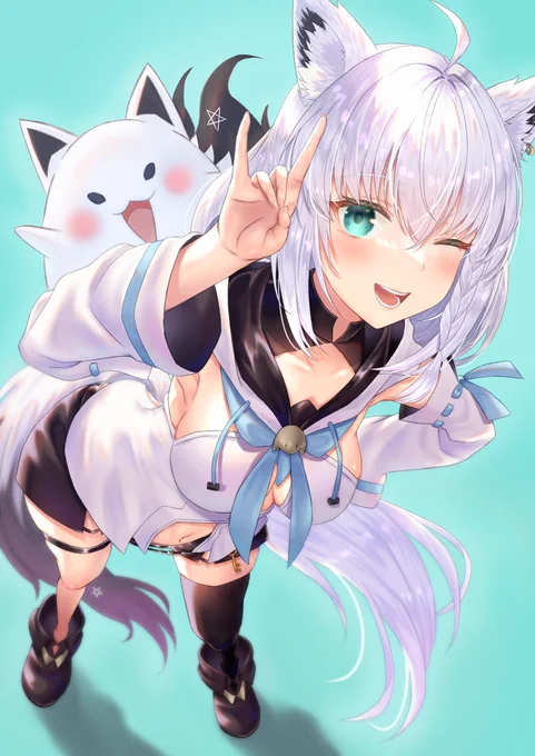 こんこんきーつね#絵フブキ 