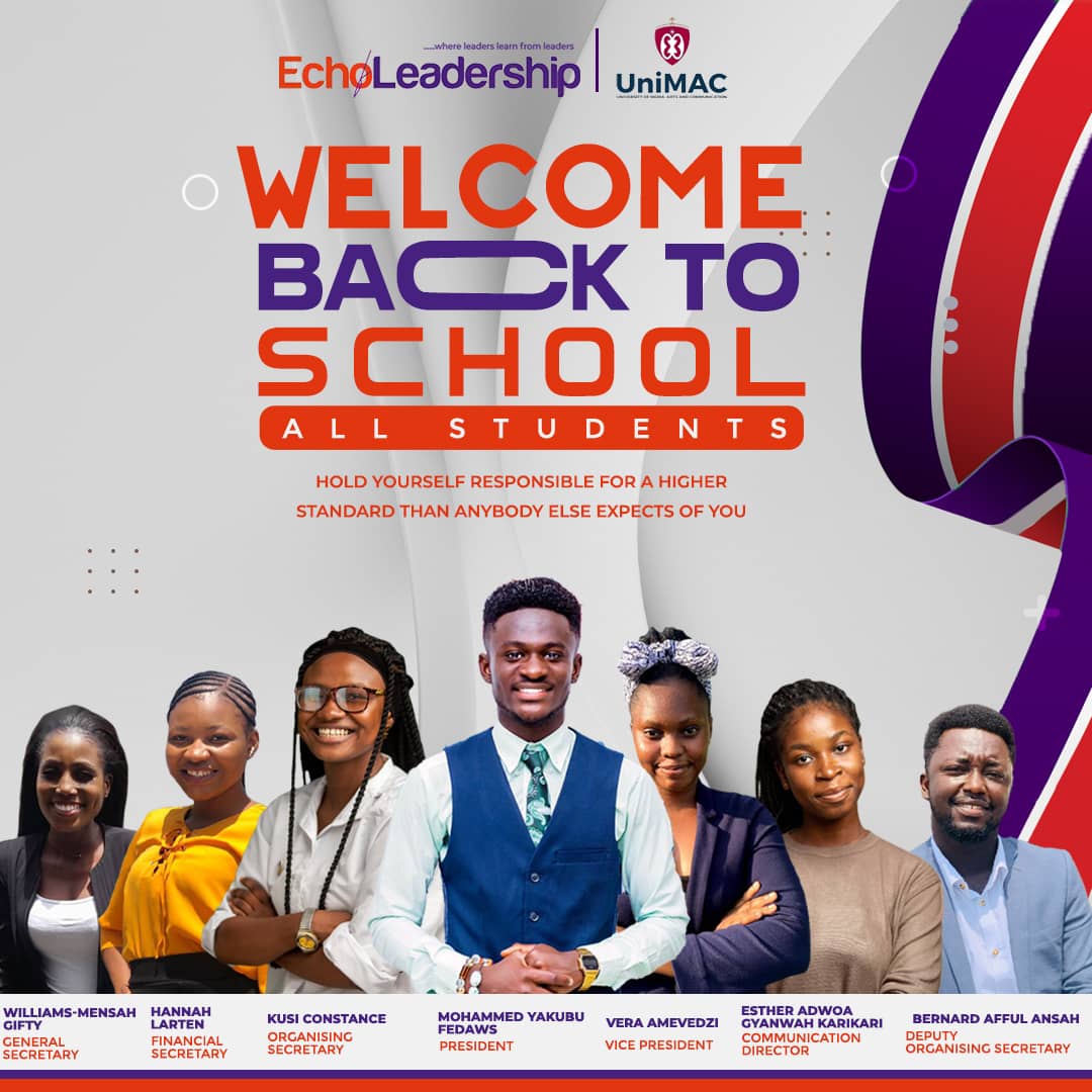 echo_gij's tweet photo. Echo of Leadership-GIJ welcomes all students back to school. Have a fruitful semester📚. https://t.co/ZcFpsp8Tm2