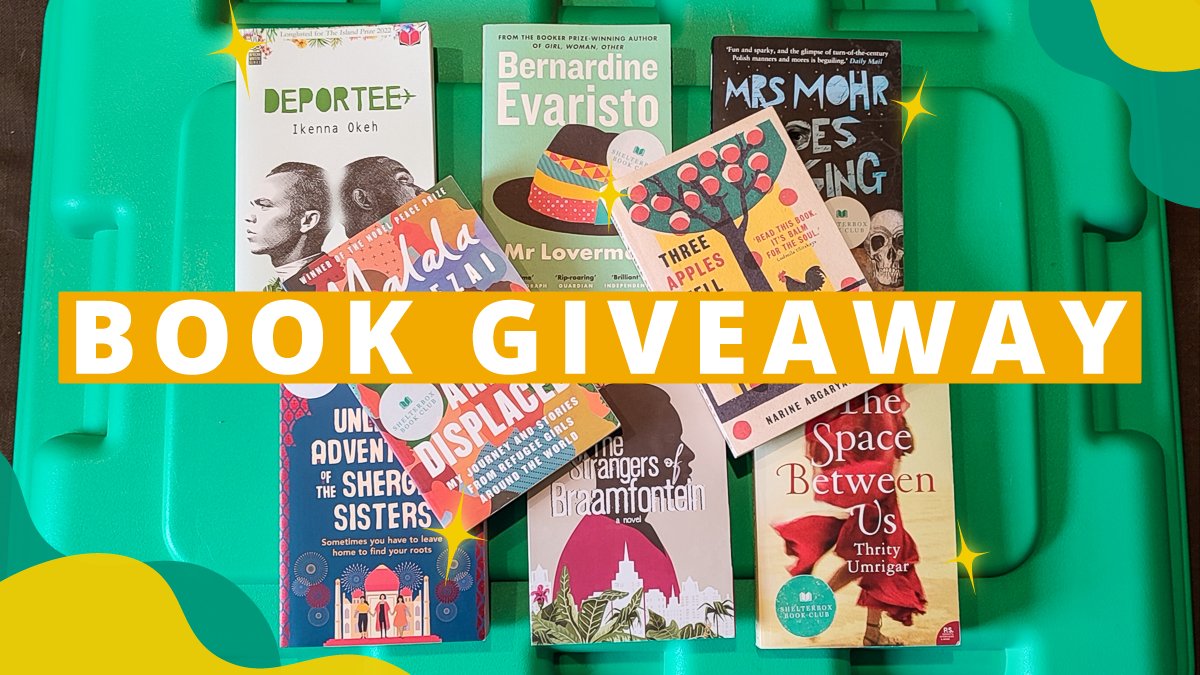 🥰 Give your friend a reason to smile this #BlueMonday by entering them into our #BookGiveaway! To enter, follow these steps 👇

1️⃣ Tag your friend in the replies
2️⃣ Make sure you are both following <a href="/ShelterBox/">ShelterBox</a>

The winner will be selected on 23 January. Good luck! 🤞