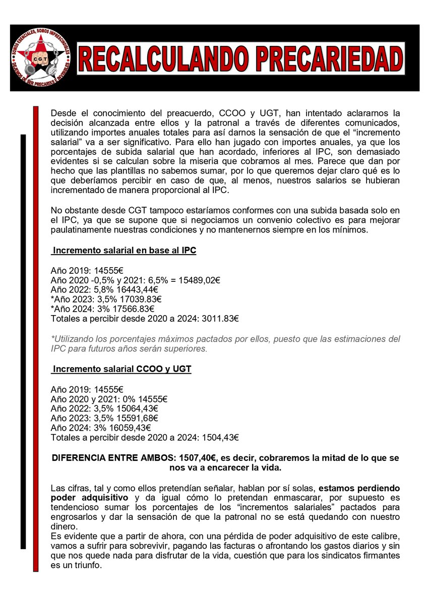 Sector Federal de Telemarketing de la CGT tweet media