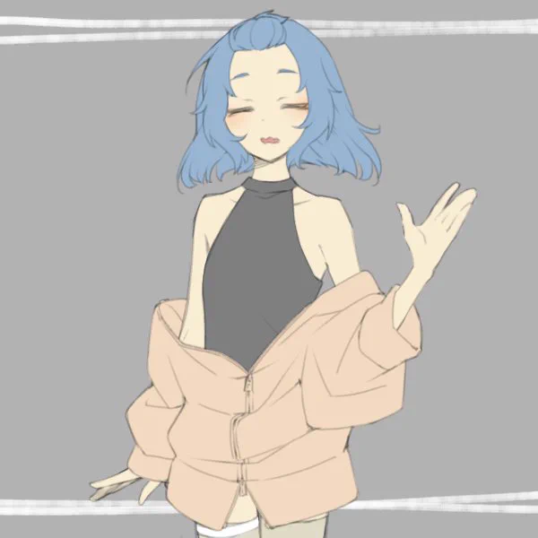 Picrewの「灰は不味い」でつくったよ!  #Picrew #灰は不味い寝起き概念 