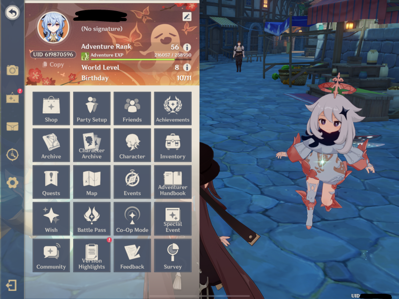 (Helping a friend!!)
selling my friend's genshin acc ar 56 (america server) 
150$
paypal or gcash #genshintwt #genshinselling #GenshinImpact