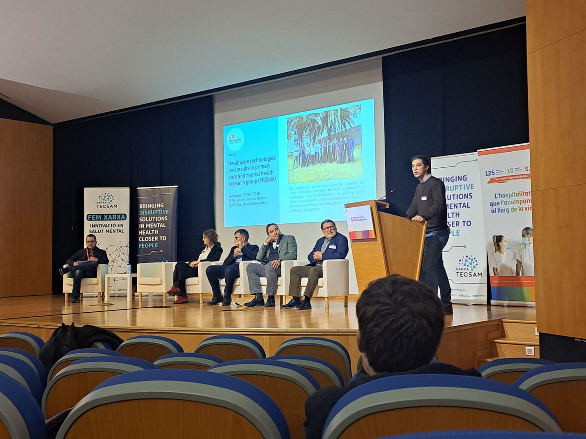 PRISMAresearch's tweet photo. Hoy presentamos nuestro grupo en la asamblea KOM Xarxa TECSAM 2023-2025 #TECSAM #PSSJD #IRSJD https://t.co/N0PIFwlmjn