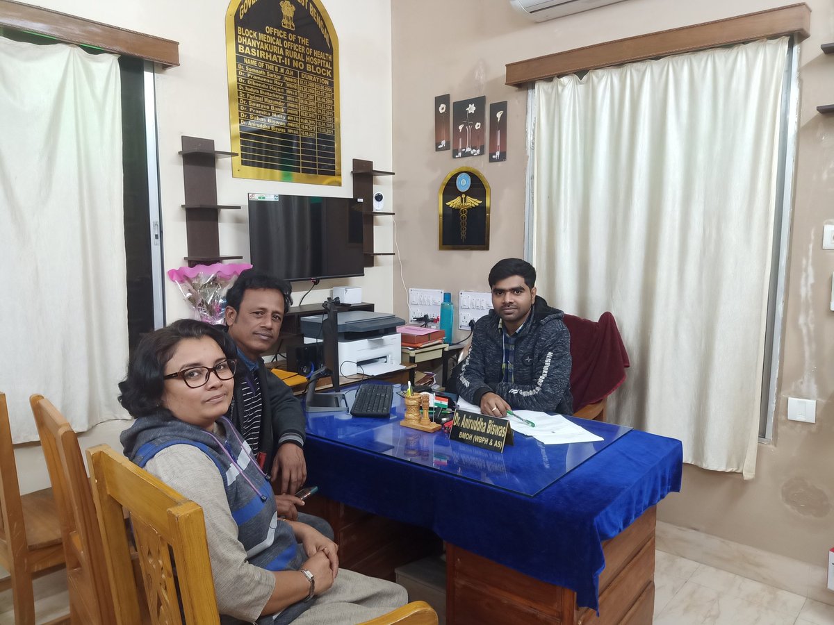 Thanks dear BMOH, Basirhat-ii, for taking initiatives to restart Mental Health services.
#mentalhealth 
#traffickingsurvivors
<a href="/LeadersUtthan/">Utthan Leaders Collective</a> <a href="/PATnorth24pgs/">Partners for Anti Trafficking-PAT</a> <a href="/EdelGive/">EdelGive Foundation</a> <a href="/IndiaSanjog/">Sanjog India</a> <a href="/Tafteesh_IND/">Tafteesh</a>