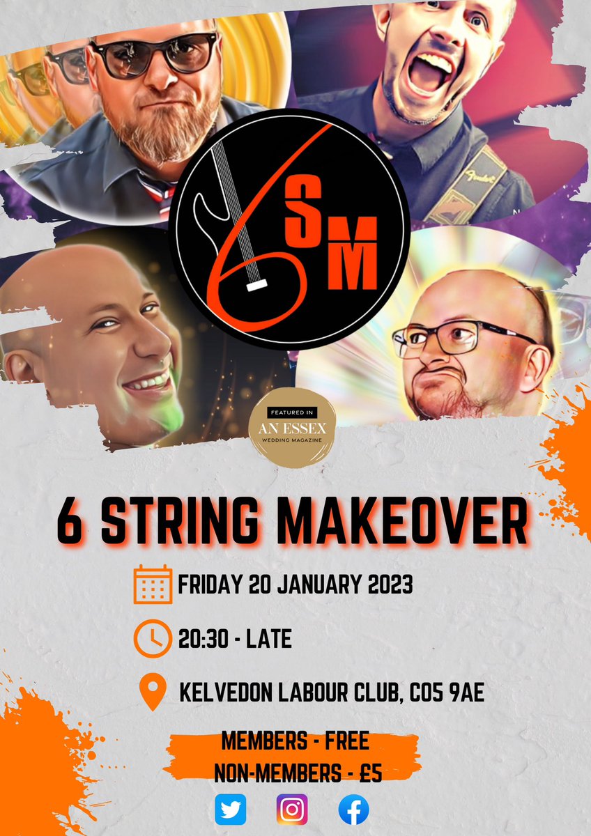 Incoming…
🗓️THIS FRIDAY 
📍Kelvedon Labour Club
⏰ 20:30

#liveandlocal #livemusic #essex #essexgig #firstpublicgigof2023 #seeyoudownthefront #dustingoffcobwebs #