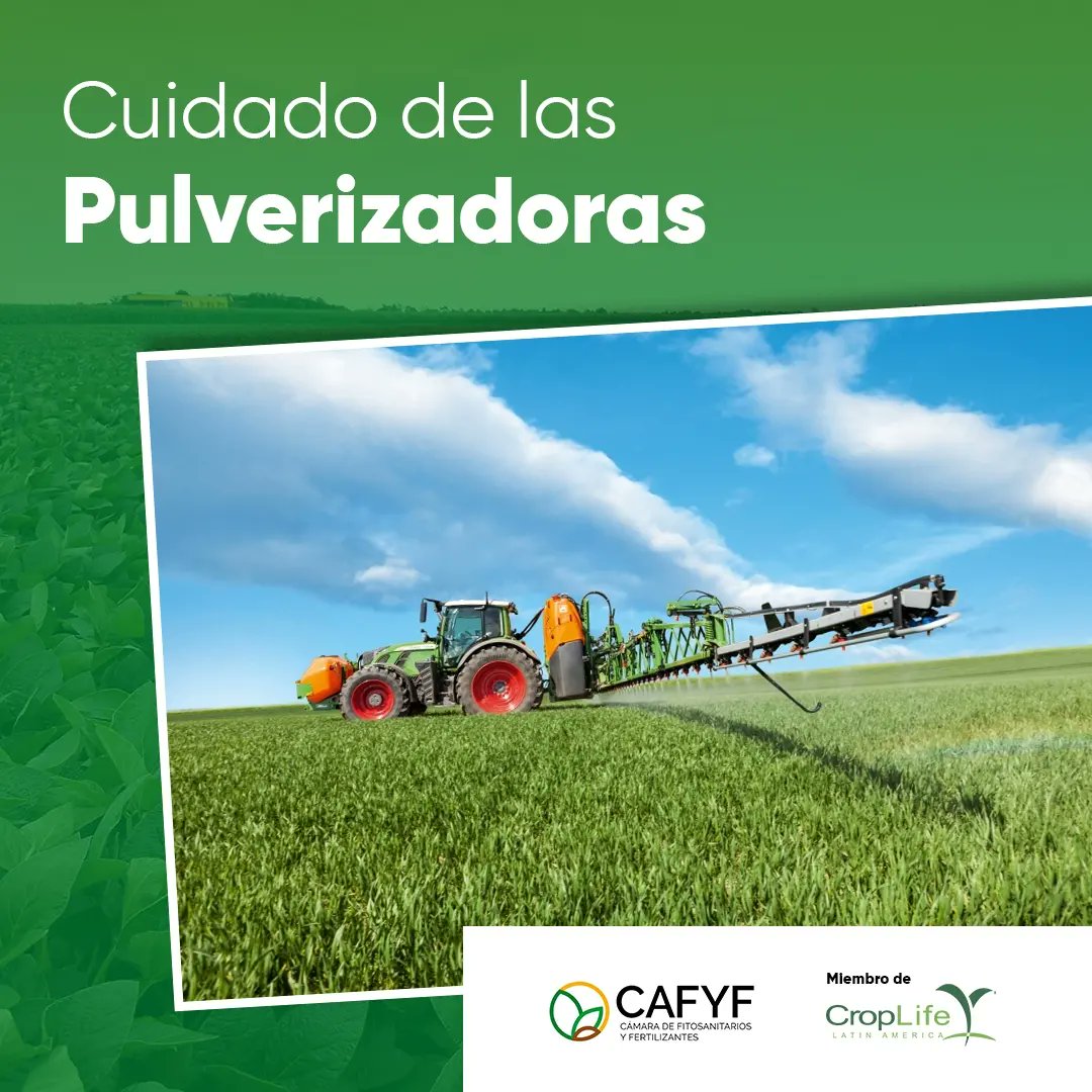 CAFYFpy's tweet photo. Es importante tener en cuenta el cuidado de las pulverizadoras para poder optimizar las aplicaciones posteriores🌱. 
¡Te dejamos unos tips para cuidar tu pulverizadora🚜!

#camasbiológicas #biobeds #biofiltro #sustentabilidad #bpas #CienciaDeLosCultivos #Cafyf #CropLife https://t.co/rmBZj8xt9J