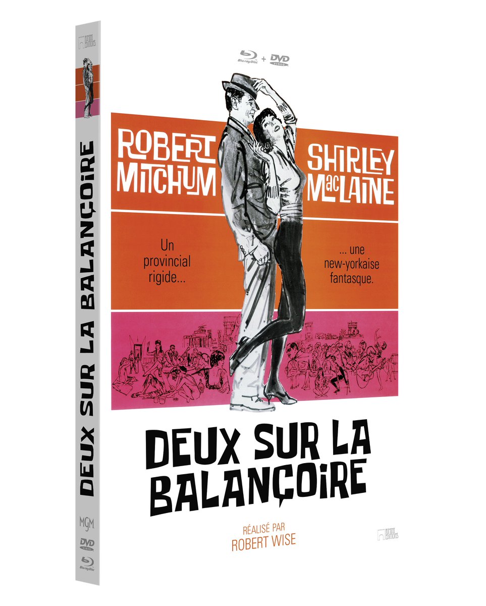 RiminiEditions's tweet photo. 🔥 Sortie demain de notre combo #BLURAY + #DVD du #GrandClassique de #RobertWISE #DeuxSurLaBalançoire avec #RobertMITCHUM et #ShirleyMacLAINE, pour sa 1ère sortie en BLU-RAY en France
👉 Précommander:
https://t.co/kujFQr1hfD
#TwoForTheSeesaw https://t.co/E1r04U32sX