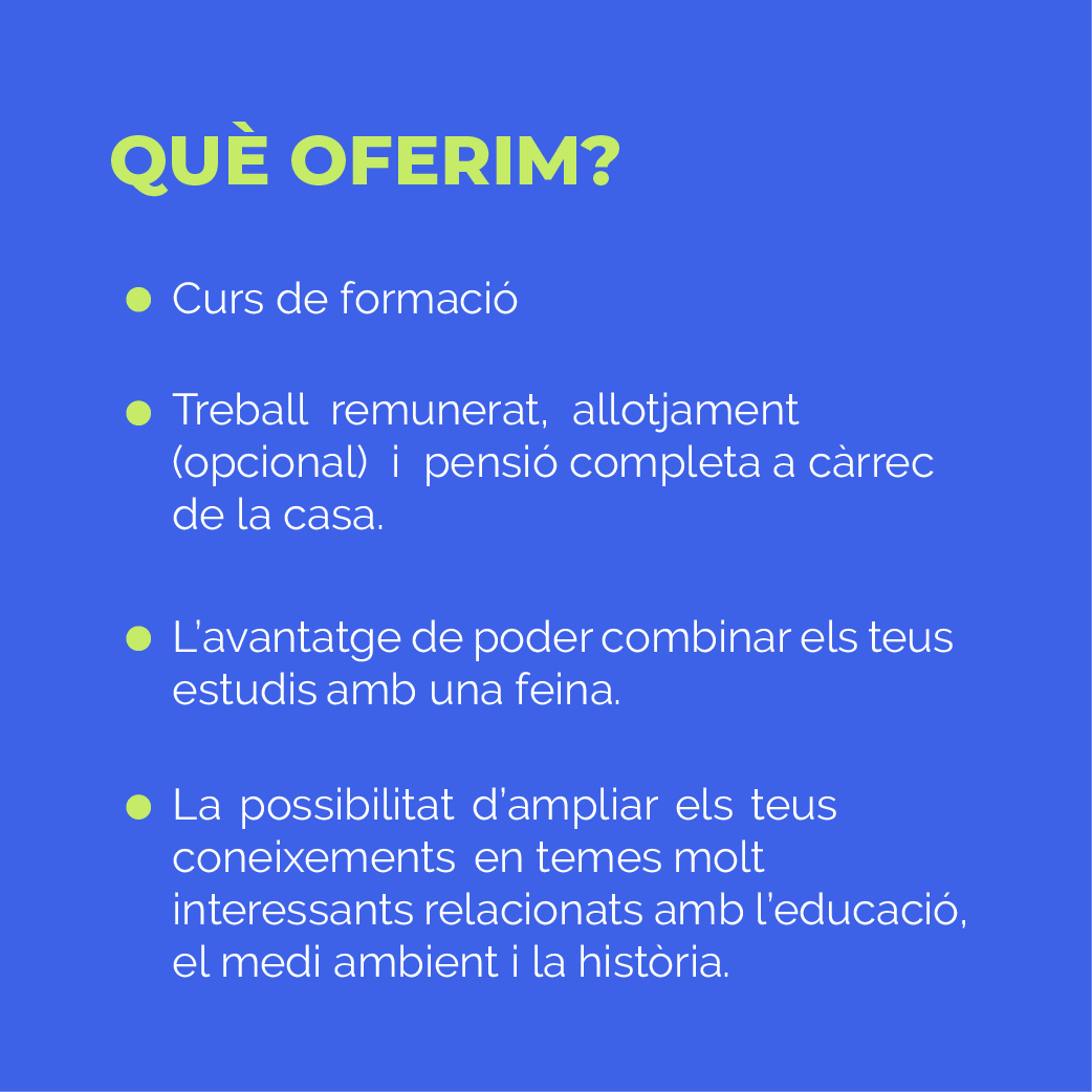 Edulonia's tweet image. Busquem monitors/es! T'agraden els nens i nenes i vols treballar de monitor/a de lleure? Inscriu-te a l'oferta de feina aquí: rb.gy/8hhzn2