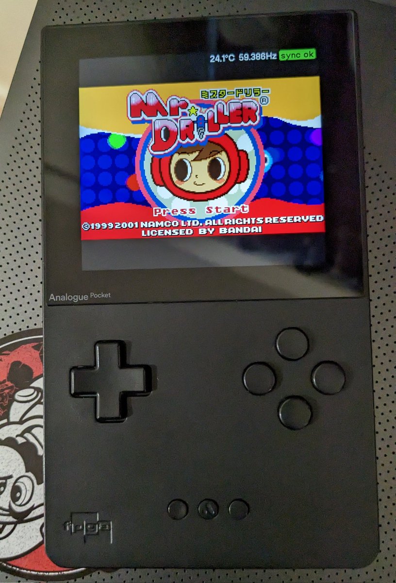 PixelCNinja's tweet image. A giant thanks to @iam_agg and @AzumFpg for getting the #WonderSwan Core over to the #AnaloguePocket. Also thanks to #PocketUpdater by @RetroDriven, the whole process of installation is made easier.

#PocketFPGA #FPGA #FPGAming #RetroGaming